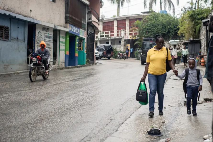 Más de 2,000 personas en Haití acogidas en refugios por el paso de Melissa, según Unicef