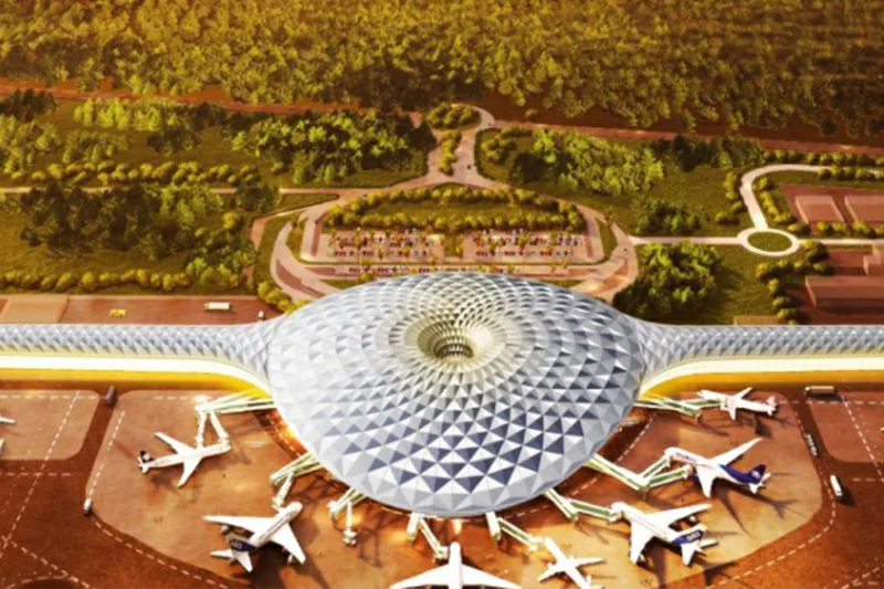 Presupuestarán en 2026 los $19.4 millones para la cúpula envolvente del Aeropuerto del Pacífico