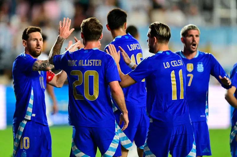 Argentina se da un festín ante Puerto Rico