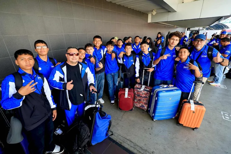 Una delegación de 242 atletas salvadoreños participan Juegos Codicader intermedios en Costa Rica