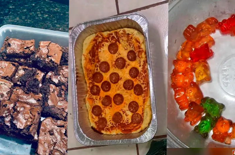 Capturan a adolescente que vendía brownies "mágicos", pizzas y gomitas con marihuana