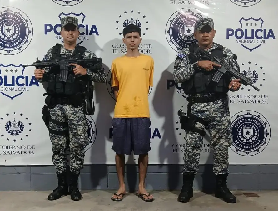 Capturan a pandillero de la MS13 por narcomenudeo en Soyapango