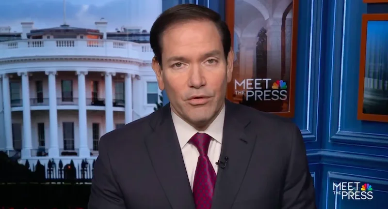 Marco Rubio cree que un estado palestino "no es algo realista ahora mismo"
