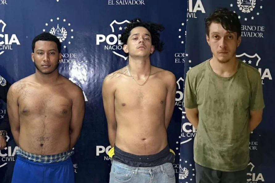 Capturan a tres hombres con drogas en San Miguel 