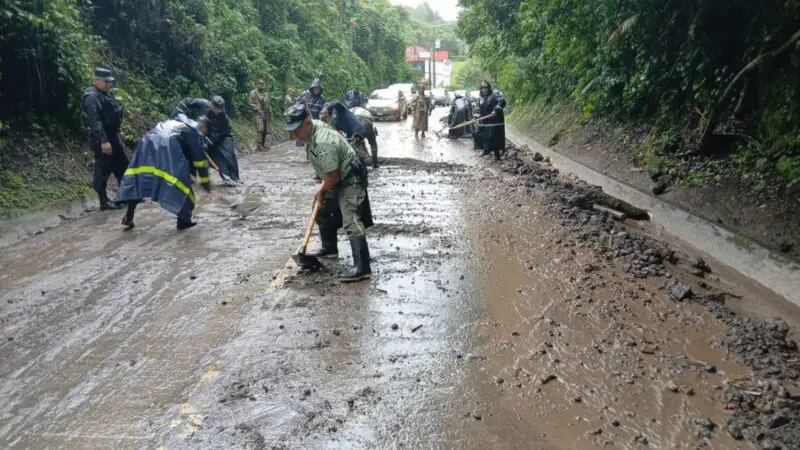 La Libertad Sur ha identificado 10 puntos de "alto riesgo" de deslizamientos e inundaciones por lluvias