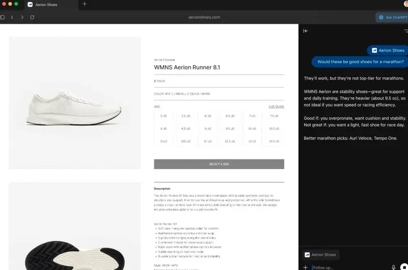 ChatGPT Atlas sumará perfiles, accesos directos y bloqueador de anuncios