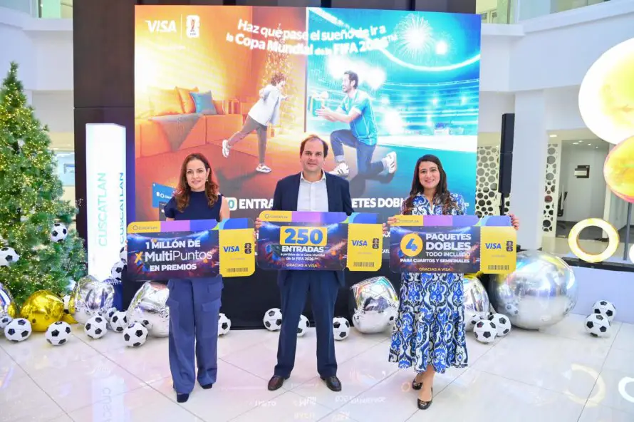 Banco Cuscatlan llevará a más de 250 salvadoreños a la Copa Mundial de la FIFA 2026™ en su inigualable promoción navideña