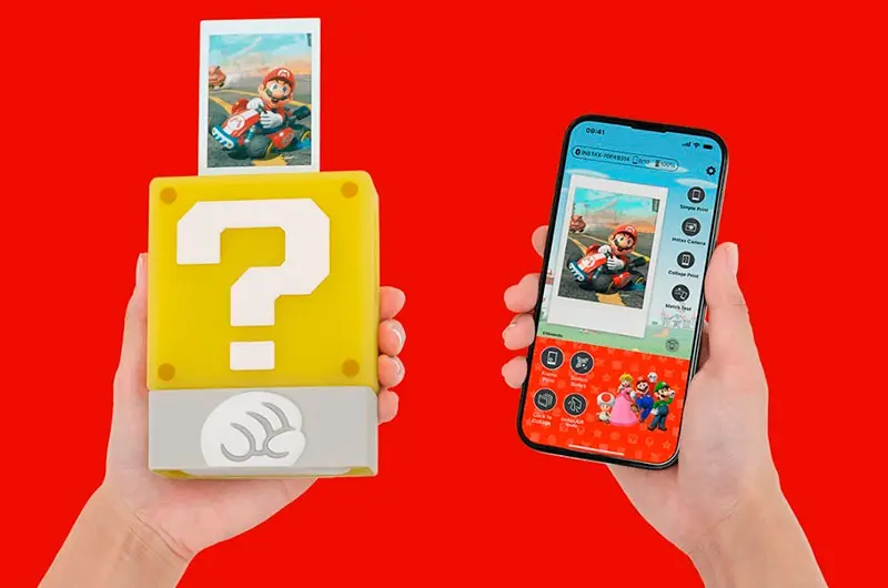 Fujifilm lanza nueva app instax para Switch con funciones de Super Mario