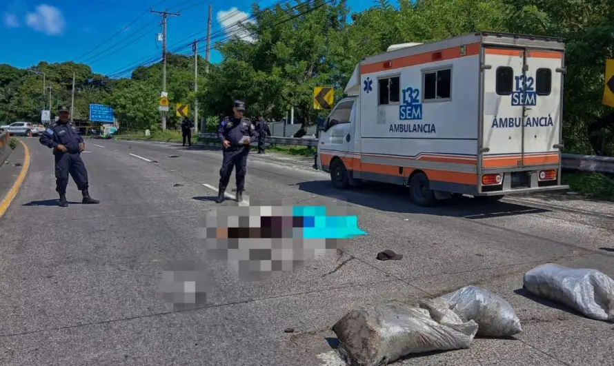Motociclista atropella a peatón y ambos mueren en bulevar Constitución