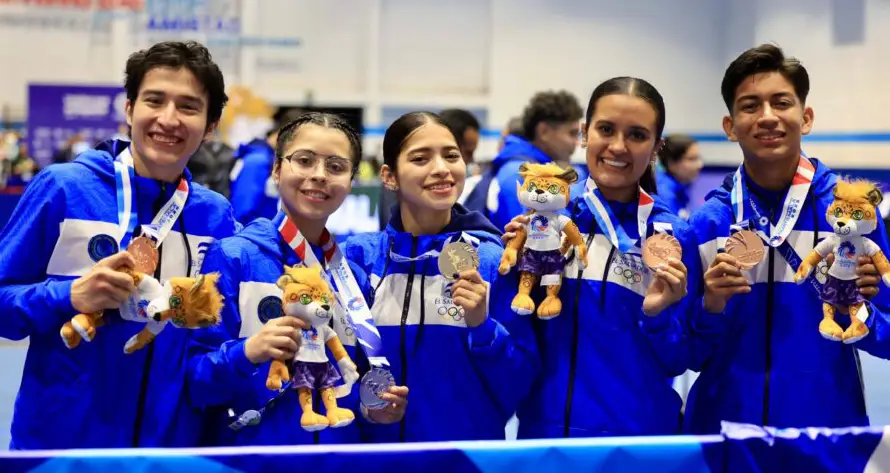 El Salvador finaliza en el cuarto lugar del medallero de los Juegos Centroamericanos Guatemala 2025