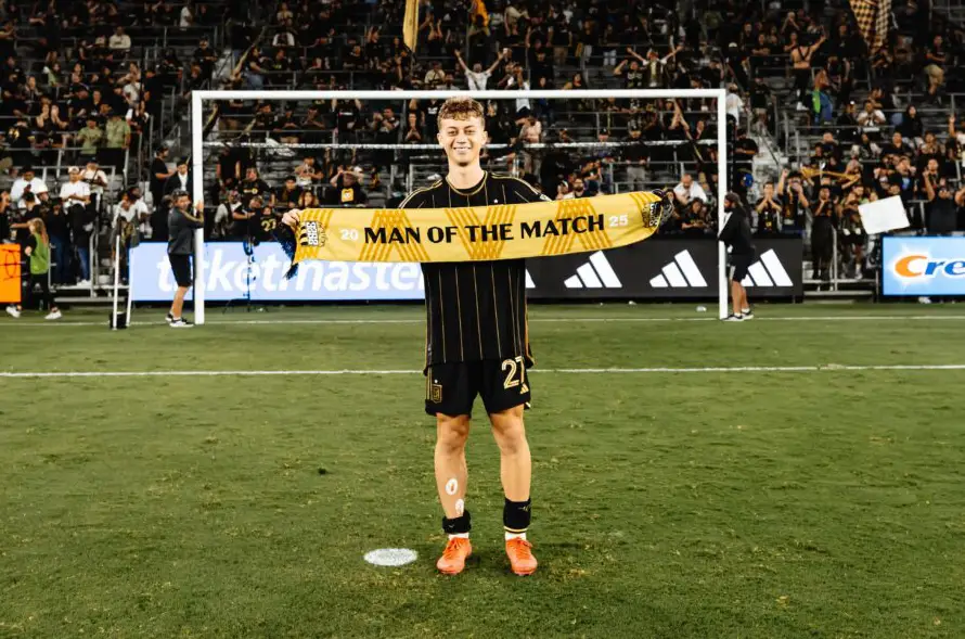Nathan Ordaz renueva con Los Ángeles FC hasta 2029