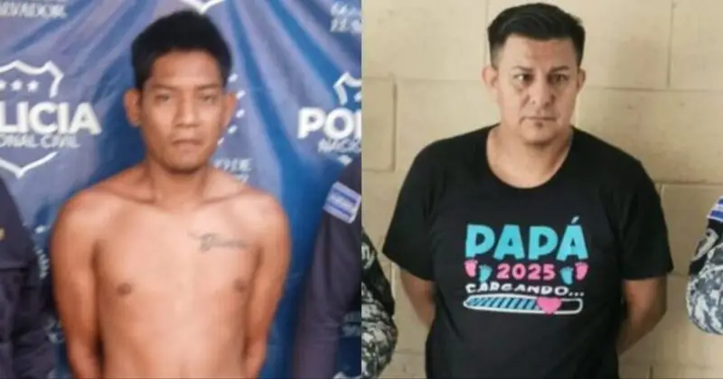 Capturan a dos supuestos pandilleros con antecedentes en Sonsonate y La Libertad