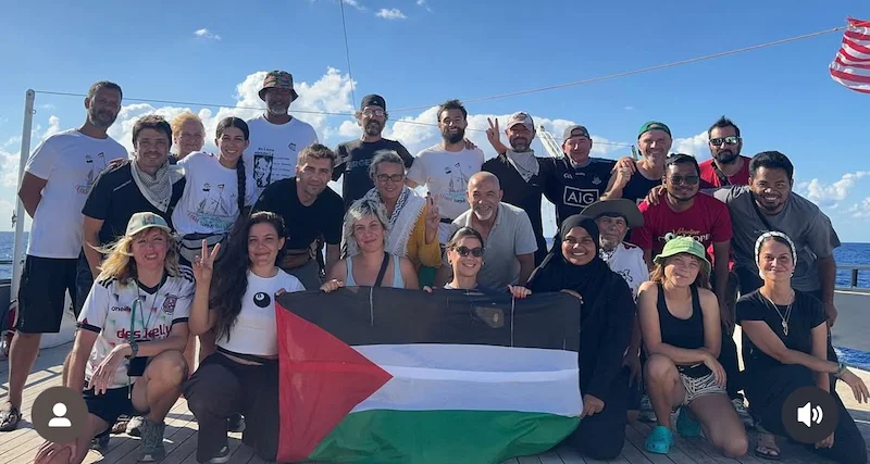 Activistas de la Flotilla afirman que Greta Thunberg sufrió golpes y un trato degradante