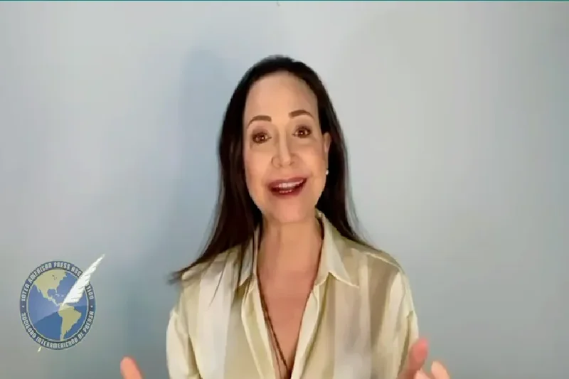 María Corina Machado: “Venezuela está cerca de ser libre”