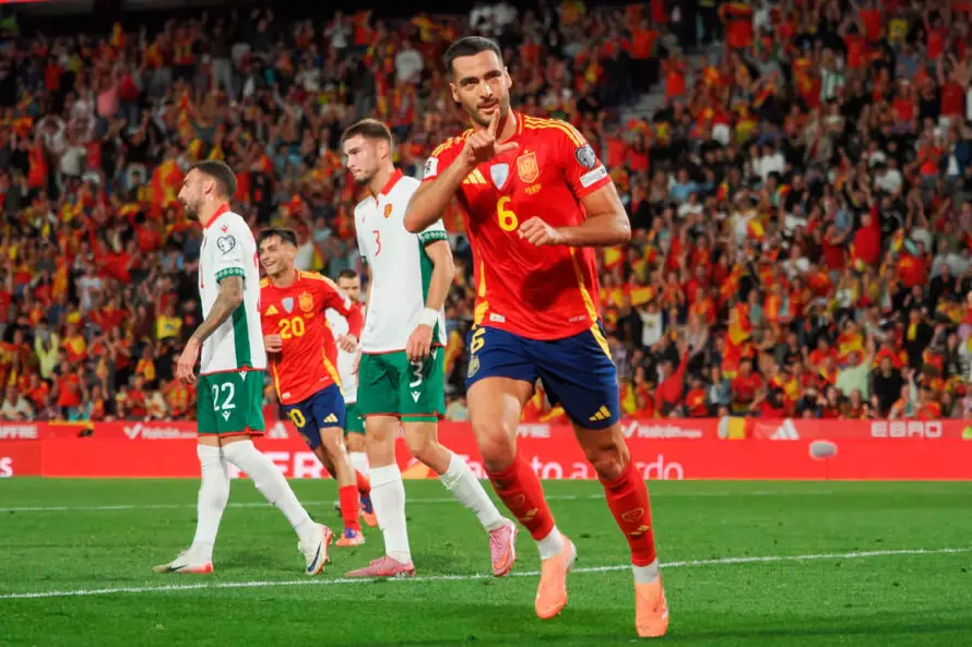 España golea a Bulgaria y se acerca al Mundial 2026 con paso firme
