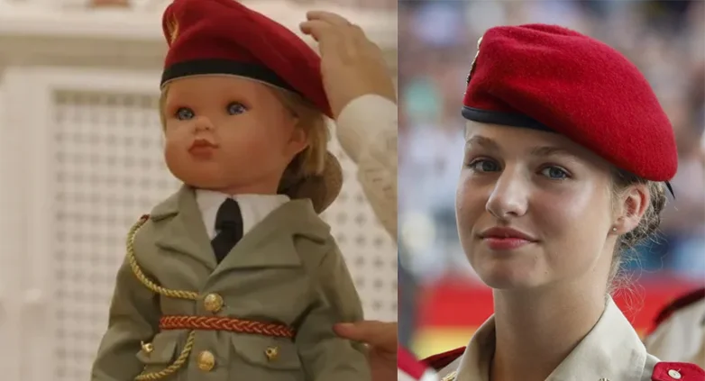 Lanzan muñeca 'Leonor Militar' en honor a la princesa heredera de la corona española