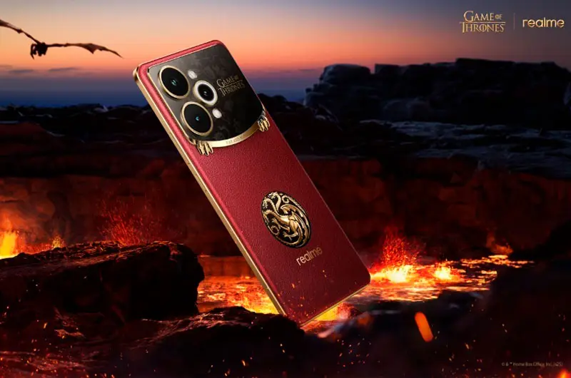 Realme lanza edición limitada de smartphone inspirada en Juego de Tronos