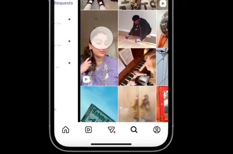 Instagram reorganiza las pestañas para priorizar 'reels' y mensajes directos