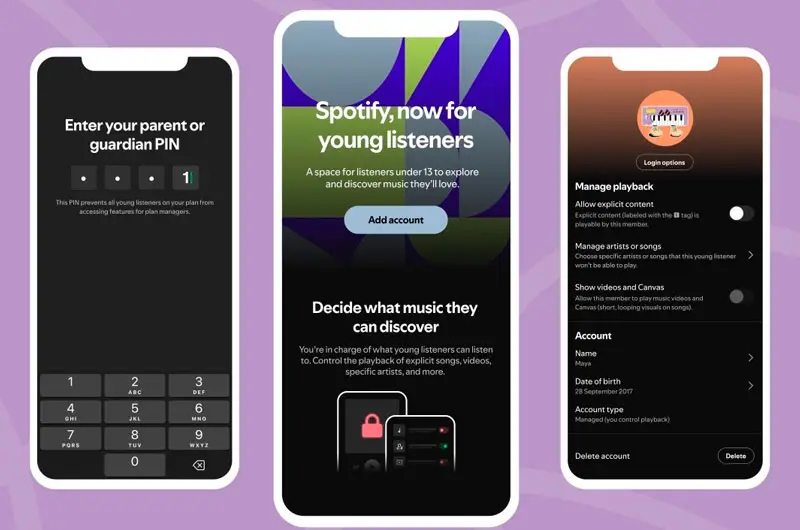 Spotify lanza cuentas seguras para menores en plan Premium Familiar