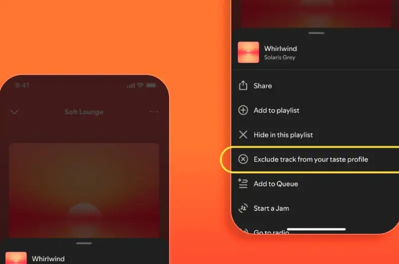 Spotify permitirá excluir canciones para afinar recomendaciones