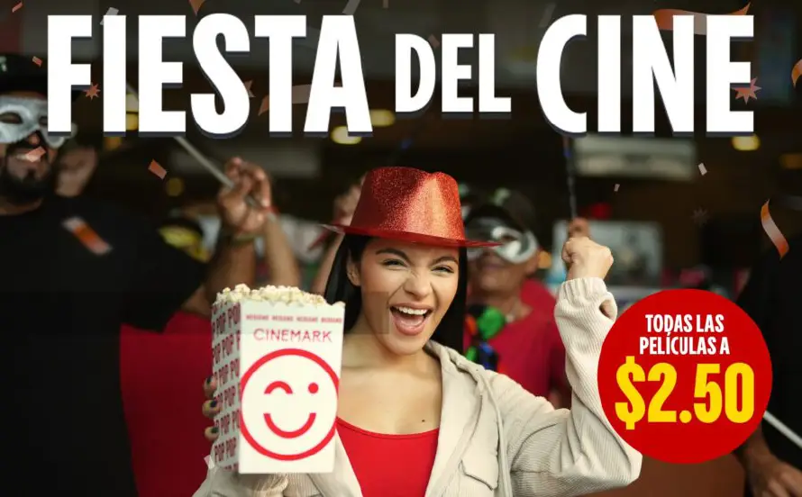 ¡Cinemark El Salvador celebra la Fiesta del Cine con precios especiales para todos!