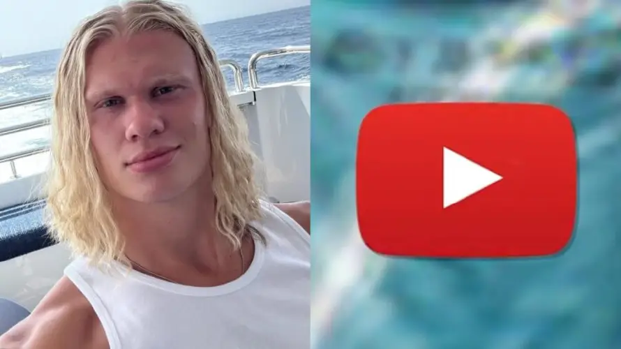 Erling Haaland estrena canal de Youtube