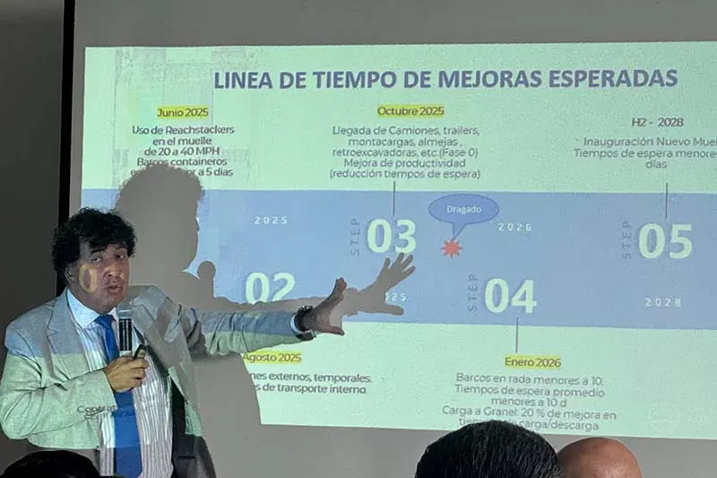 Unión Portuaria entrega diseño del nuevo muelle de Acajutla con capacidad para los barcos más grandes del mundo