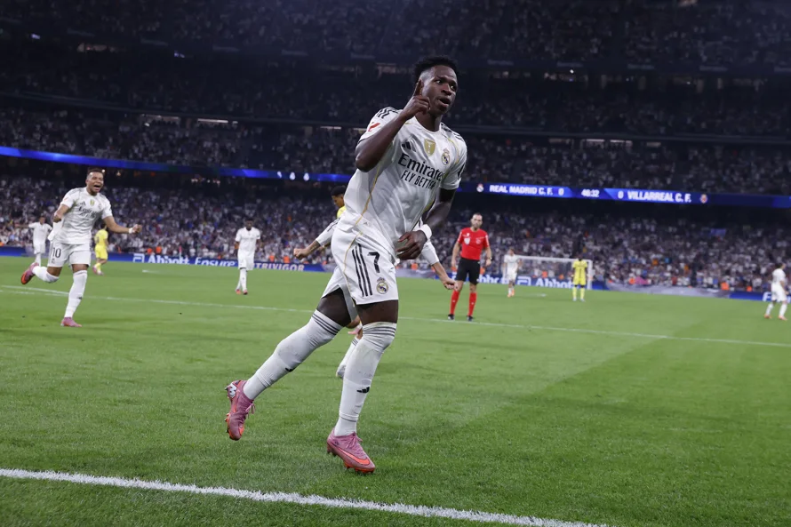 El Real Madrid gana con doblete de Vinícius: 3-1