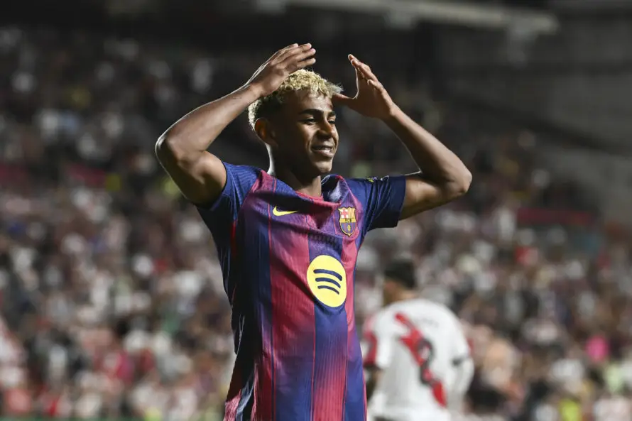 Lamine Yamal: "Los goles no nos están faltando, estoy muy contento con la plantilla que tenemos"