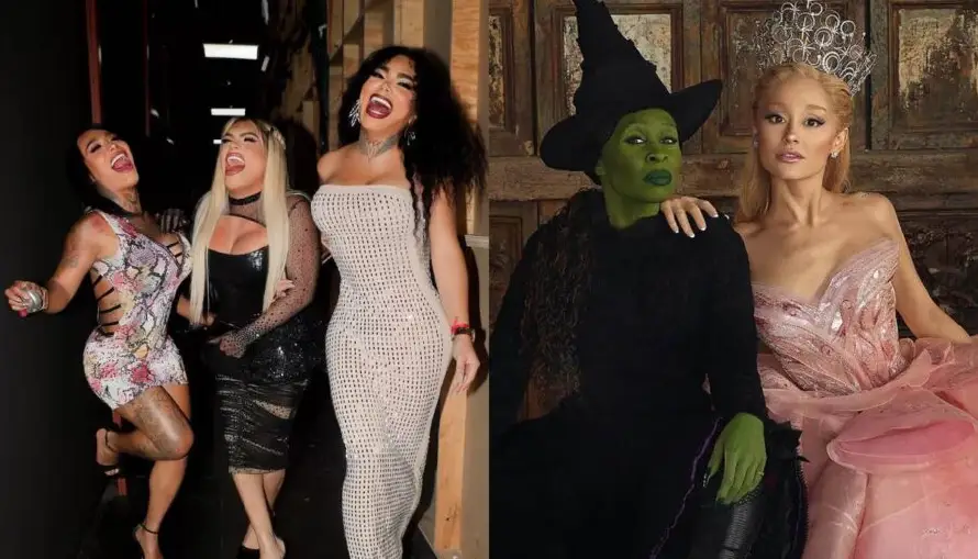 Las influencers "Perdidas”, invitadas especiales de Ariana Grande y Cynthia Erivo
