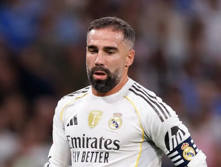 Dani Carvajal es operado con éxito de la rodilla derecha y estará hasta 2 meses de baja