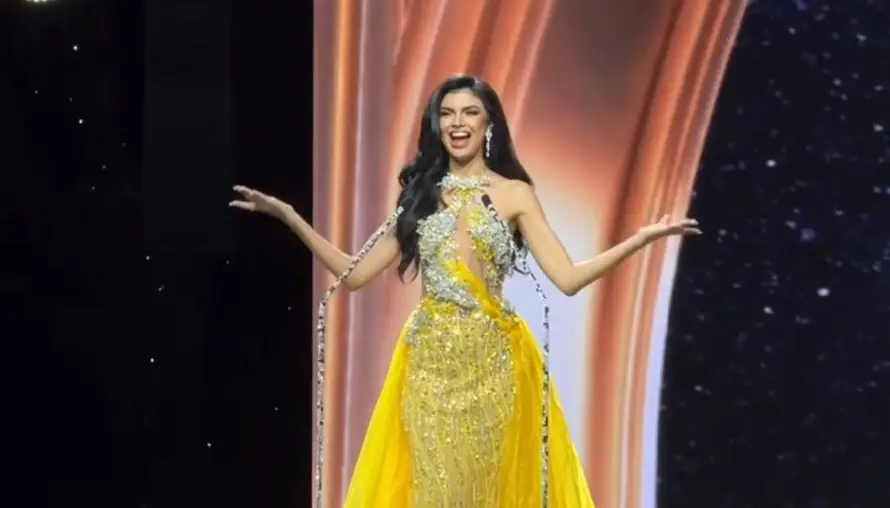 La salvadoreña Lucianne Herrera deslumbró en la preliminar de Miss Grand International 2025