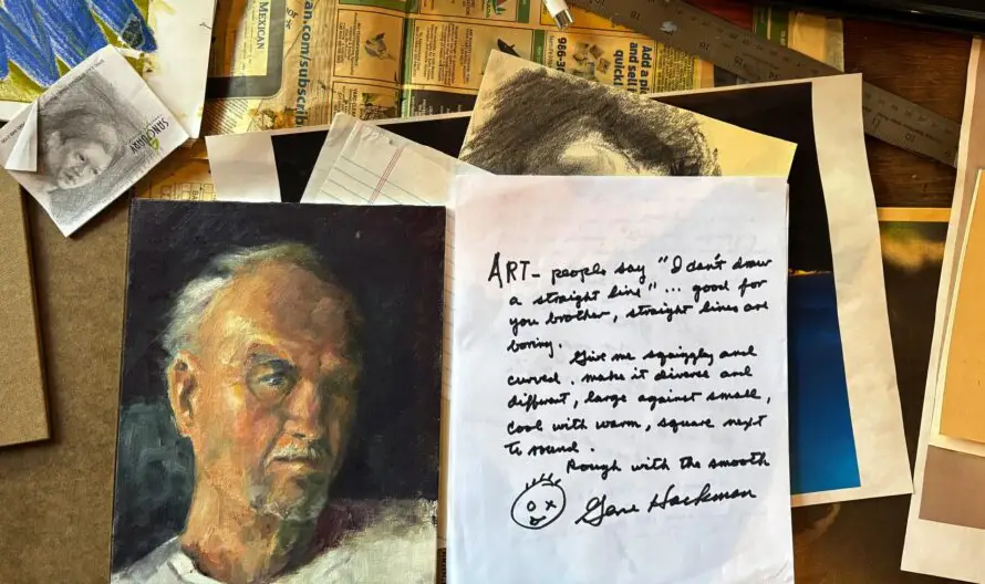 Pinturas y Globos de Oro del fallecido Gene Hackman a subasta en Nueva York