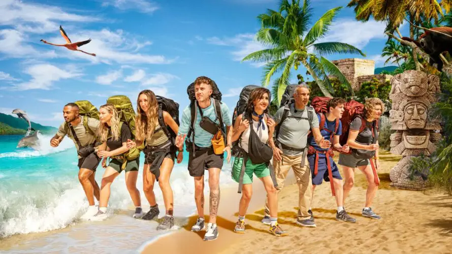 Reality británico rodó en costas salvadoreñas: “Celebrity Race Across the World”