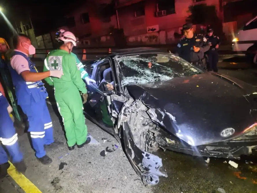 Al menos seis personas resultan lesionadas tras racha de accidentes de tránsito en las últimas horas