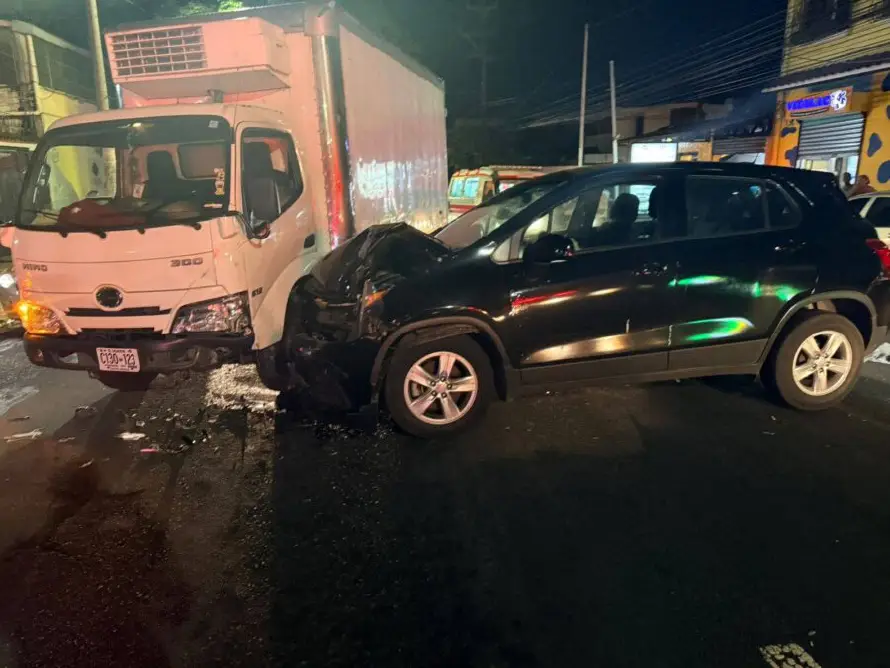 Al menos 15 personas resultan lesionadas en los accidentes de tránsito en las últimas horas