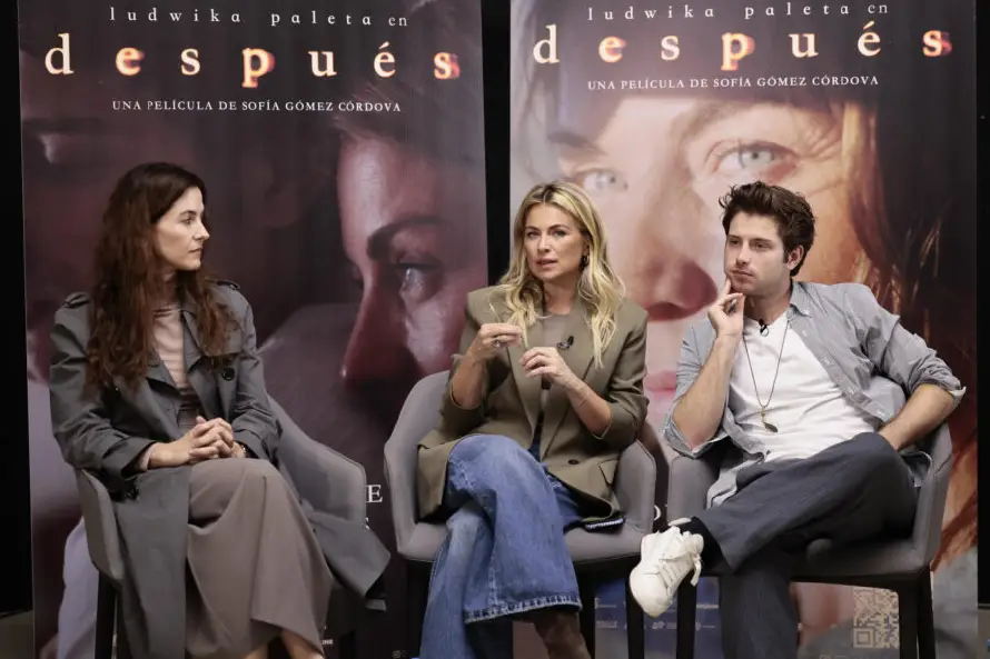 Ludwika Paleta y su hijo Nicolás protagonizan "Después", una película sobre maternidad