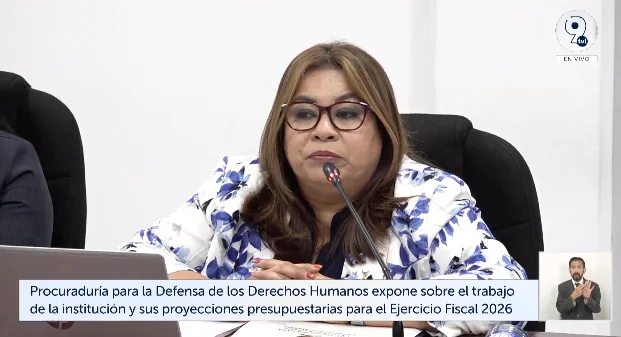 PDDH "se va a deshacer" de un edificio por el recorte presupuestario para 2026 según adjunta