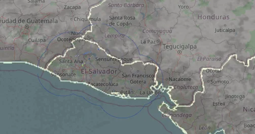 MARN prevé algunas lluvias de rápido desplazamiento por la tarde
