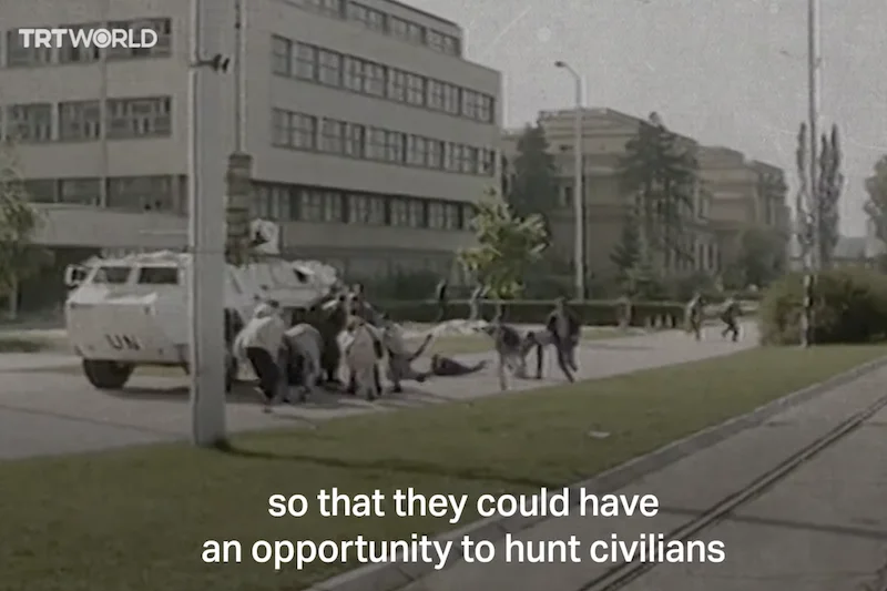 Millonarios italianos pagaban "safaris humanos" en Sarajevo durante la guerra de Bosnia para disparar a civiles, según investigación