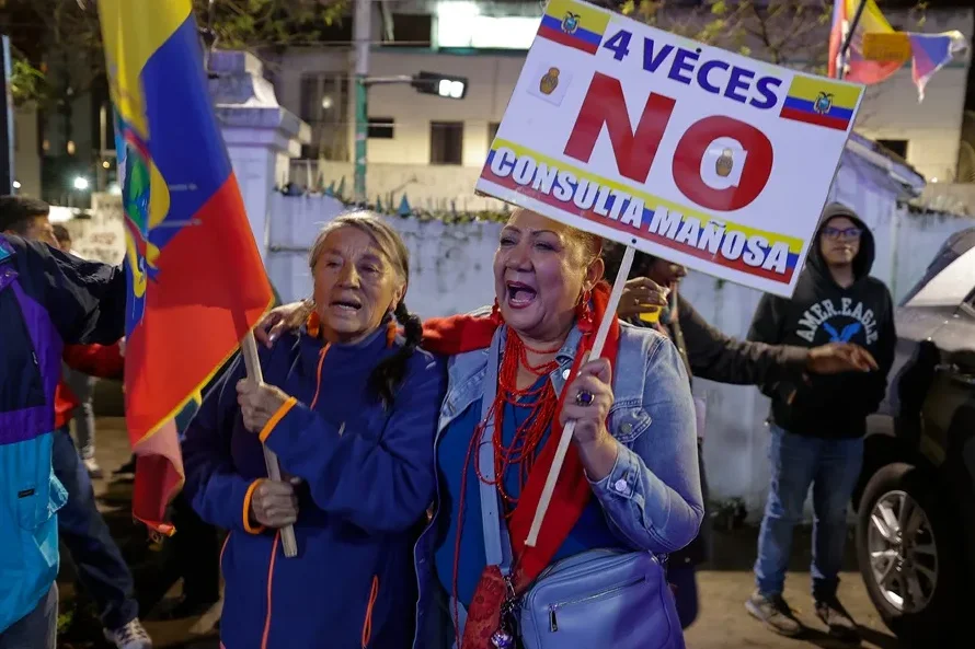 La derrota de Daniel Noboa en el referéndum: un voto de insatisfacción en Ecuador