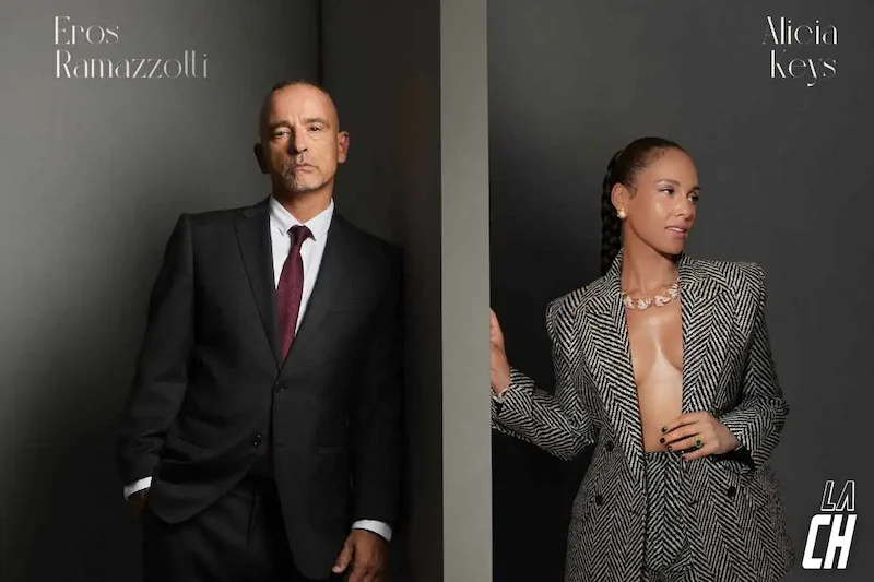 Alicia Keys cantará junto a Eros Ramazzotti en nuevo álbum