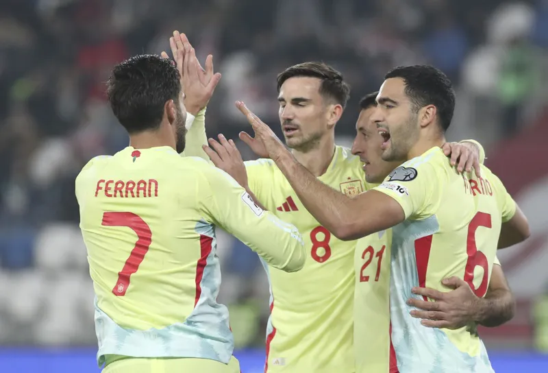 España golea 4-0 a Georgia y asegura su pase virtual al Mundial 2026