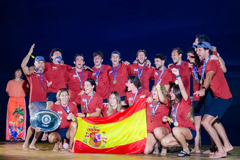 España gana el Mundial de Surf SUP en El Salvador