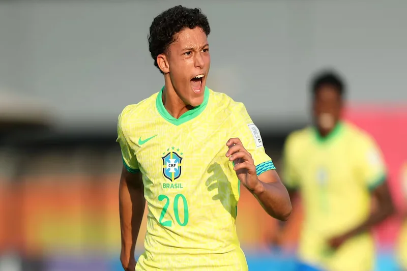 Honduras cae en una aplastante goleada 7-0 ante Brasil en el Mundial Sub-17