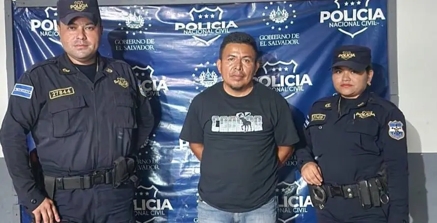 Capturan a supuesto reclutador de pandilleros en Sonsonate