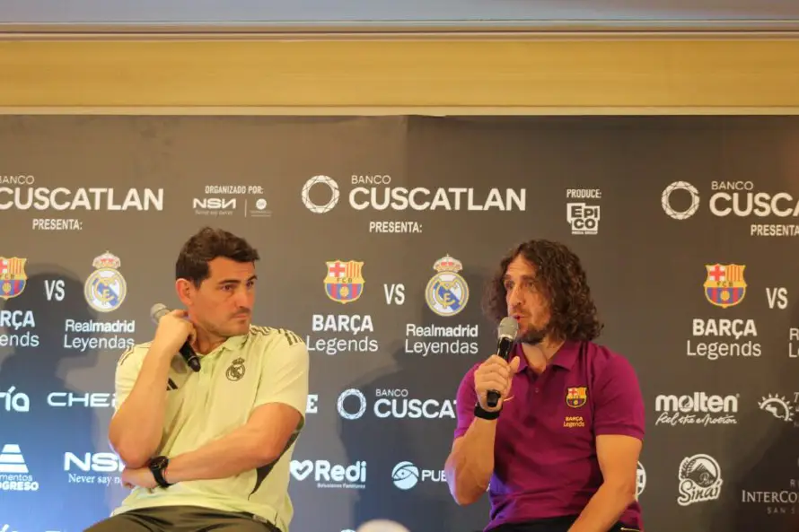 Iker Casillas, Puyol, Pepe y Touré listos para el partido de leyendas en el “Mágico” González