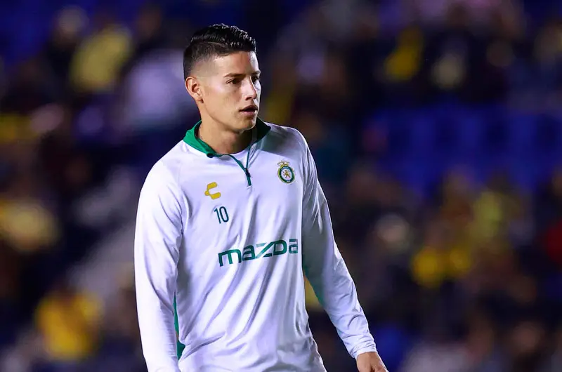 El colombiano James Rodríguez cierra su paso por el fútbol mexicano