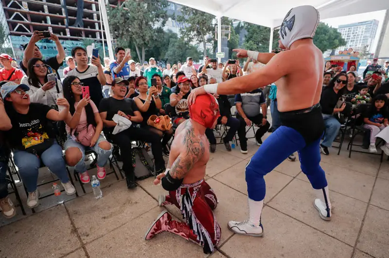 La lucha libre se une a la pelea por el cuidado del agua en la Ciudad de México