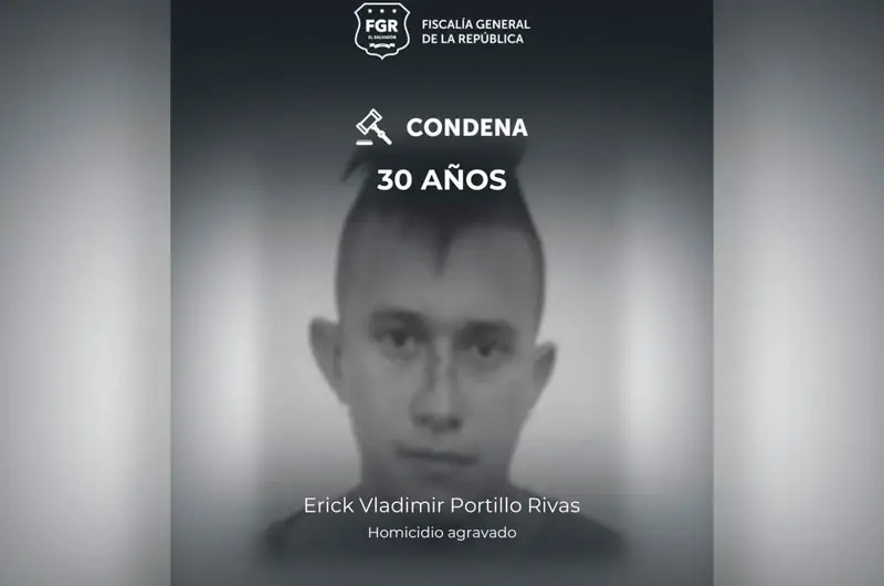 Condenan a pandillero a 30 años de cárcel por el homicidio de un hombre en San Luis de La Reina